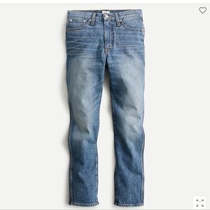10" slim straight jean in Gallop wash